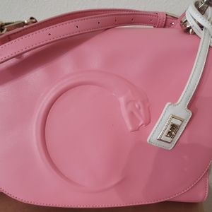 Cavalli  Class sholder bag  pink